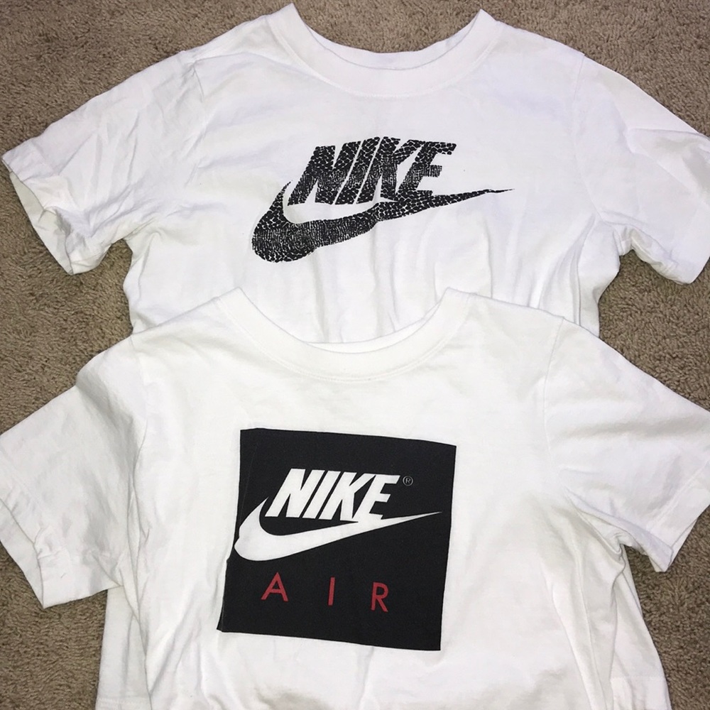 Two Nike shirts